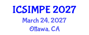 International Conference on Sports Injury Management and Performance Enhancement (ICSIMPE) March 24, 2027 - Ottawa, Canada International Conference on Sports Injury Management and Performance Enhancement (ICSIMPE) March 24, 2027 - Ottawa, Canada