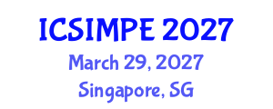 International Conference on Sports Injury Management and Performance Enhancement (ICSIMPE) March 29, 2027 - Singapore, Singapore International Conference on Sports Injury Management and Performance Enhancement (ICSIMPE) March 29, 2027 - Singapore, Singapore