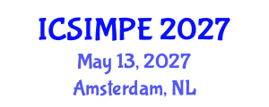 International Conference on Sports Injury Management and Performance Enhancement (ICSIMPE) May 13, 2027 - Amsterdam, Netherlands International Conference on Sports Injury Management and Performance Enhancement (ICSIMPE) May 13, 2027 - Amsterdam, Netherlands
