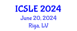 International Conference on Sports Law and Ethics (ICSLE) June 20, 2024 - Riga, Latvia