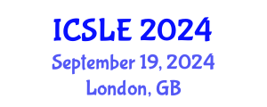 International Conference on Sports Law and Ethics (ICSLE) September 19, 2024 - London, United Kingdom