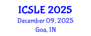 International Conference on Sports Law and Ethics (ICSLE) December 09, 2025 - Goa, India