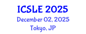 International Conference on Sports Law and Ethics (ICSLE) December 02, 2025 - Tokyo, Japan