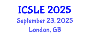 International Conference on Sports Law and Ethics (ICSLE) September 23, 2025 - London, United Kingdom