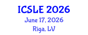 International Conference on Sports Law and Ethics (ICSLE) June 17, 2026 - Riga, Latvia