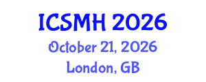 International Conference on Sports Medicine and Health (ICSMH) October 21, 2026 - London, United Kingdom