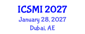 International Conference on Sports Medicine and Injuries (ICSMI) January 28, 2027 - Dubai, United Arab Emirates International Conference on Sports Medicine and Injuries (ICSMI) January 28, 2027 - Dubai, United Arab Emirates
