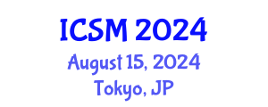 International Conference on Sports Medicine (ICSM) August 15, 2024 - Tokyo, Japan
