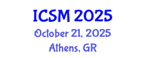International Conference on Sports Medicine (ICSM) October 21, 2025 - Athens, Greece
