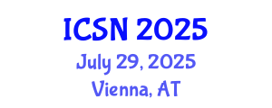 International Conference on Sports Neurology (ICSN) July 29, 2025 - Vienna, Austria