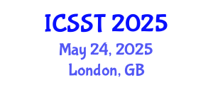 International Conference on Sports Science and Technology (ICSST) May 24, 2025 - London, United Kingdom