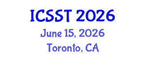 International Conference on Sports Science and Technology (ICSST) June 15, 2026 - Toronto, Canada