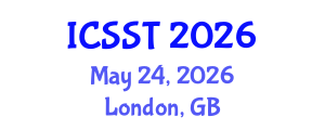 International Conference on Sports Science and Technology (ICSST) May 24, 2026 - London, United Kingdom