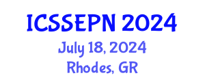 International Conference on Sports Science, Exercise Physiology and Nutrition (ICSSEPN) July 18, 2024 - Rhodes, Greece