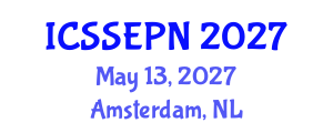 International Conference on Sports Science, Exercise Physiology and Nutrition (ICSSEPN) May 13, 2027 - Amsterdam, Netherlands International Conference on Sports Science, Exercise Physiology and Nutrition (ICSSEPN) May 13, 2027 - Amsterdam, Netherlands