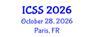 International Conference on Sports Science (ICSS) October 28, 2026 - Paris, France