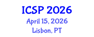 International Conference on Statistical Physics (ICSP) April 15, 2026 - Lisbon, Portugal