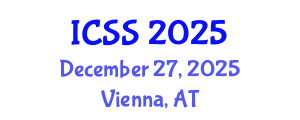 International Conference on Statistical Sciences (ICSS) December 27, 2025 - Vienna, Austria