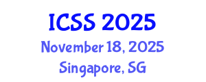 International Conference on Statistical Sciences (ICSS) November 18, 2025 - Singapore, Singapore