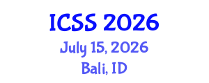 International Conference on Statistical Sciences (ICSS) July 15, 2026 - Bali, Indonesia