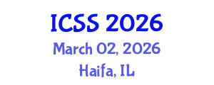 International Conference on Statistical Sciences (ICSS) March 02, 2026 - Haifa, Israel International Conference on Statistical Sciences (ICSS) March 02, 2026 - Haifa, Israel