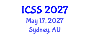 International Conference on Statistical Sciences (ICSS) May 17, 2027 - Sydney, Australia International Conference on Statistical Sciences (ICSS) May 17, 2027 - Sydney, Australia