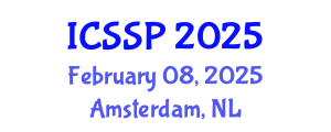 International Conference on Statistical Signal Processing (ICSSP) February 08, 2025 - Amsterdam, Netherlands