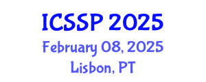 International Conference on Statistical Signal Processing (ICSSP) February 08, 2025 - Lisbon, Portugal