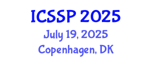 International Conference on Statistical Signal Processing (ICSSP) July 19, 2025 - Copenhagen, Denmark