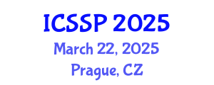 International Conference on Statistical Signal Processing (ICSSP) March 22, 2025 - Prague, Czechia