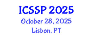 International Conference on Statistical Signal Processing (ICSSP) October 28, 2025 - Lisbon, Portugal