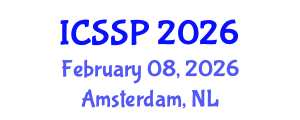 International Conference on Statistical Signal Processing (ICSSP) February 08, 2026 - Amsterdam, Netherlands