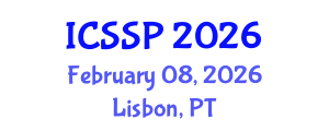 International Conference on Statistical Signal Processing (ICSSP) February 08, 2026 - Lisbon, Portugal