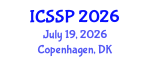 International Conference on Statistical Signal Processing (ICSSP) July 19, 2026 - Copenhagen, Denmark