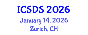 International Conference on Statistics and Data Science (ICSDS) January 14, 2026 - Zurich, Switzerland