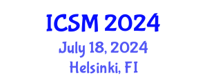 International Conference on Statistics and Mathematics (ICSM) July 18, 2024 - Helsinki, Finland