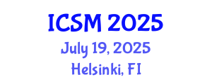 International Conference on Statistics and Mathematics (ICSM) July 19, 2025 - Helsinki, Finland