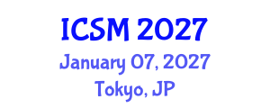 International Conference on Statistics and Mathematics (ICSM) January 07, 2027 - Tokyo, Japan International Conference on Statistics and Mathematics (ICSM) January 07, 2027 - Tokyo, Japan