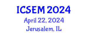 International Conference on Statistics, Econometrics and Mathematics (ICSEM) April 22, 2024 - Jerusalem, Israel