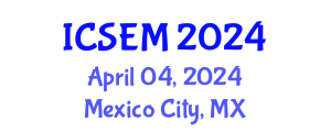 International Conference on Statistics, Econometrics and Mathematics (ICSEM) April 04, 2024 - Mexico City, Mexico
