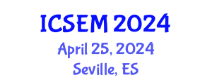 International Conference on Statistics, Econometrics and Mathematics (ICSEM) April 25, 2024 - Seville, Spain