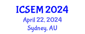 International Conference on Statistics, Econometrics and Mathematics (ICSEM) April 22, 2024 - Sydney, Australia