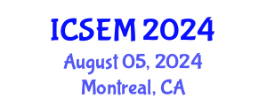 International Conference on Statistics, Econometrics and Mathematics (ICSEM) August 05, 2024 - Montreal, Canada