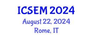 International Conference on Statistics, Econometrics and Mathematics (ICSEM) August 22, 2024 - Rome, Italy