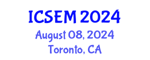 International Conference on Statistics, Econometrics and Mathematics (ICSEM) August 08, 2024 - Toronto, Canada