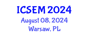 International Conference on Statistics, Econometrics and Mathematics (ICSEM) August 08, 2024 - Warsaw, Poland