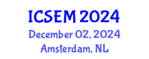 International Conference on Statistics, Econometrics and Mathematics (ICSEM) December 02, 2024 - Amsterdam, Netherlands