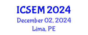 International Conference on Statistics, Econometrics and Mathematics (ICSEM) December 02, 2024 - Lima, Peru