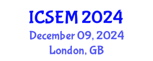International Conference on Statistics, Econometrics and Mathematics (ICSEM) December 09, 2024 - London, United Kingdom