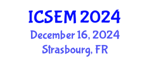 International Conference on Statistics, Econometrics and Mathematics (ICSEM) December 16, 2024 - Strasbourg, France